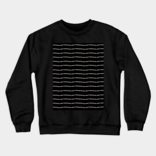 Barbed Wire pattern Crewneck Sweatshirt